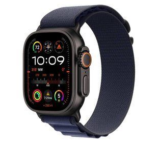 Смарт-годинник Apple Watch Ultra 2 GPS + LTE 49mm Black Titanium Case With Navy Alpine Loop S MYTF3 320081 фото