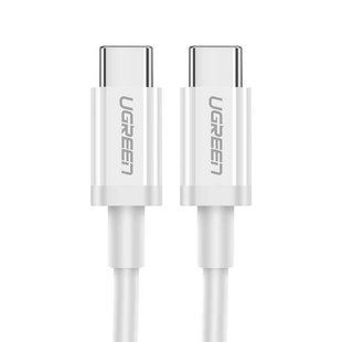 Кабель UGREEN US264 USB Type-C To USB Type-C 60W ABS Cover 3A 1.5m White (60519) 278864 фото