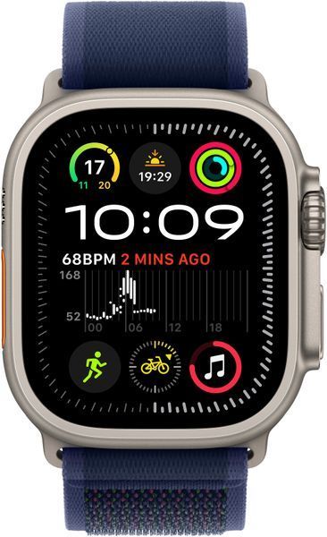 Смарт-годинник Apple Watch Ultra 2 GPS + LTE 49mm Natural Titanium Case With Blue Trail Loop M/L MX4L3 323663 фото