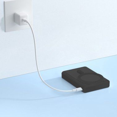 Портативна батарея Wiwu 10000mAh Magnetic MagSafe Wireless JC-20 Black 281482 фото