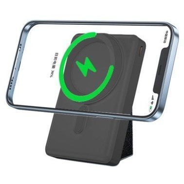 Портативна батарея Wiwu 10000mAh Magnetic MagSafe Wireless JC-20 Black 281482 фото