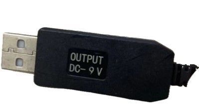 Кабель Power Boost cable USB-DC 5.5x2.1 9V 1 м чорний 324973 фото