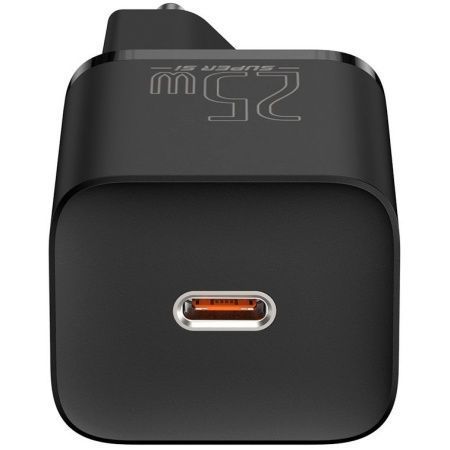 Зарядний Пристрій Baseus Super Si Quick Charger 1C 25W (CCSP020101) Black 253858 фото