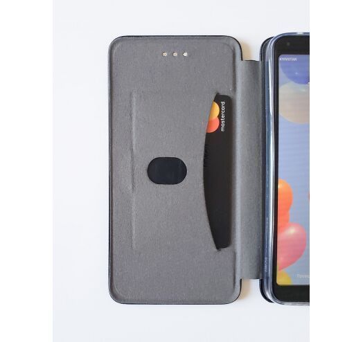 Чехол-книжка Huawei Y5P Book Cover Leather Gelius Blue 145517 фото