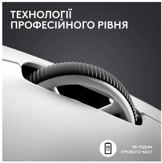 Миша LOGITECH G Pro X Superlight 2 Lightspeed White 308657 фото