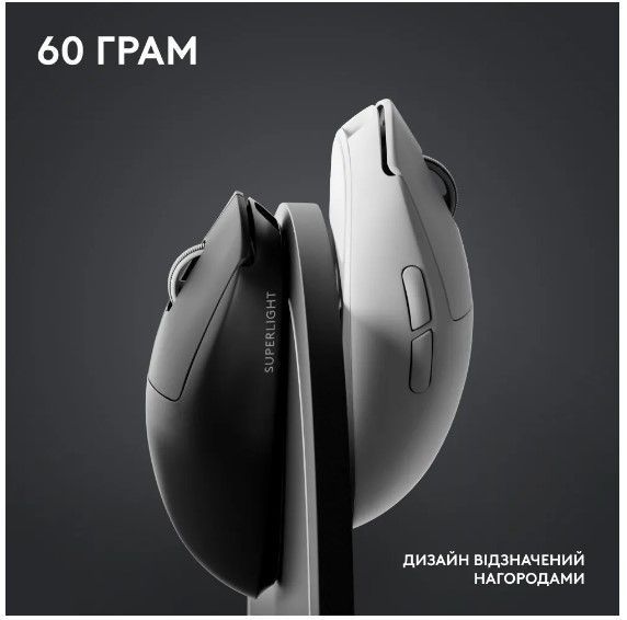 Миша LOGITECH G Pro X Superlight 2 Lightspeed White 308657 фото
