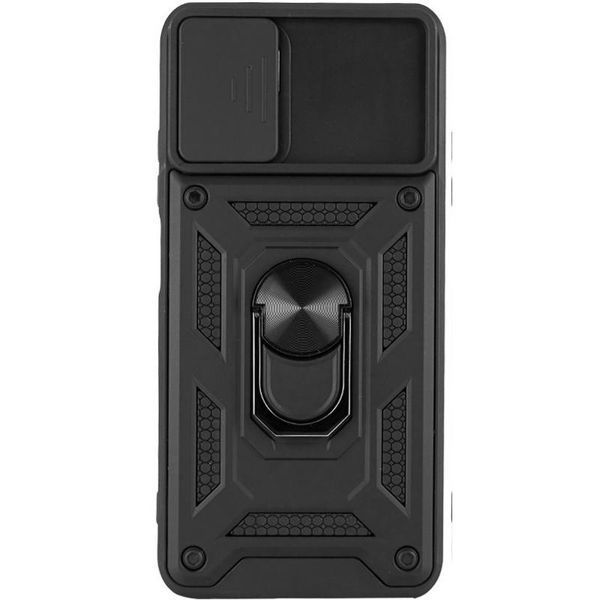 Чохол Ummi Camshield Serge Ring для Xiaomi Redmi Note 10 / Note 10s / Poco M5s Чорний 390767 фото