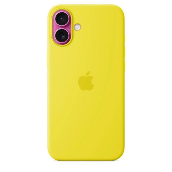 Чохол-накладка Apple iPhone 16 Plus Silicone Case with MagSafe - Star Fruit (MYYG3) 322322 фото