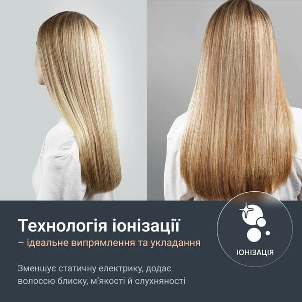 Випрямляч Rowenta Thermoglide, темп.режимів-5, 150-230С, іонізація, титан, світло-зелений (SF5120E0) 373251 фото
