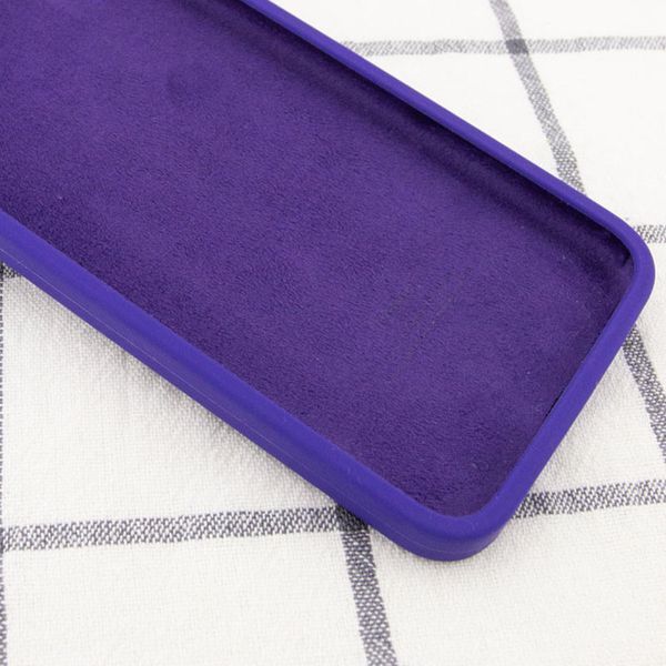 Чохол Silicone Case Square Full Camera Protective (AA) для Apple iPhone 11 Pro Max (6.5") Фіолетовий / Ultra Violet 202744 фото