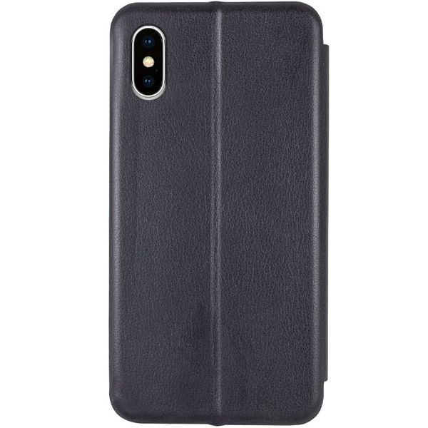 Шкіряний чохол-книжка Classy для Apple iPhone X / XS (5.8") Чорний 381447 фото