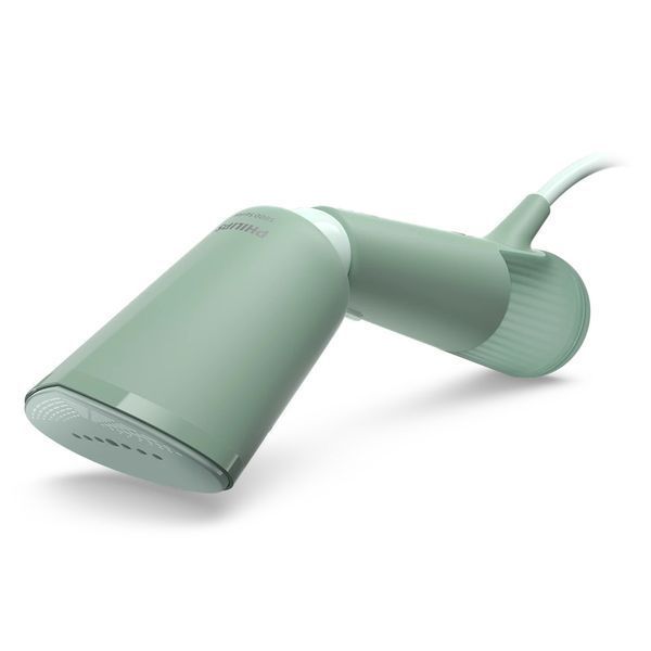 Відпарювач Philips компактний Series 5000, 1400Вт, 120мл, паровий удар -24гр, складана ручка, пластик, сіро-зелений (STH5010/70) 375512 фото