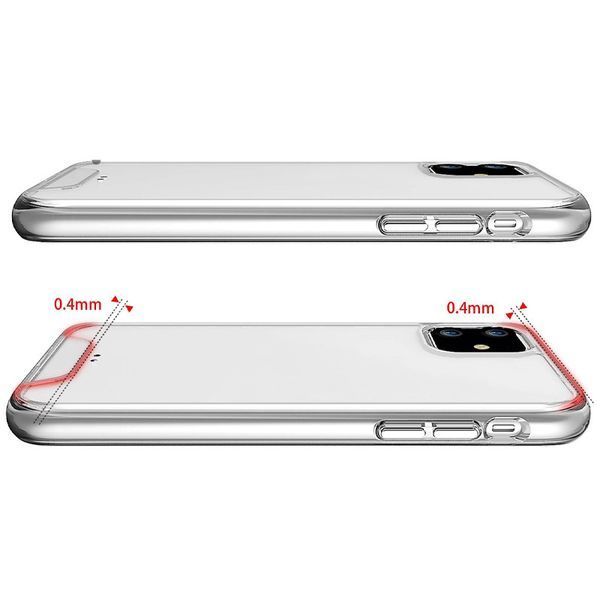 Чохол TPU Space Case transparent для Apple iPhone 11 (6.1") Прозорий 238360 фото