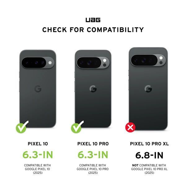 Чохол UAG для Google Pixel 10 Pro, Scout, Black 398387 фото