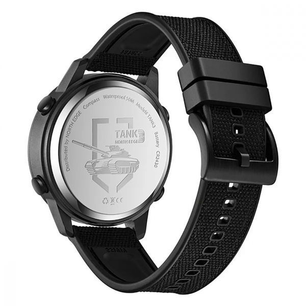 Цифровий Годинник NORTH EDGE TANK 3 black 378275 фото