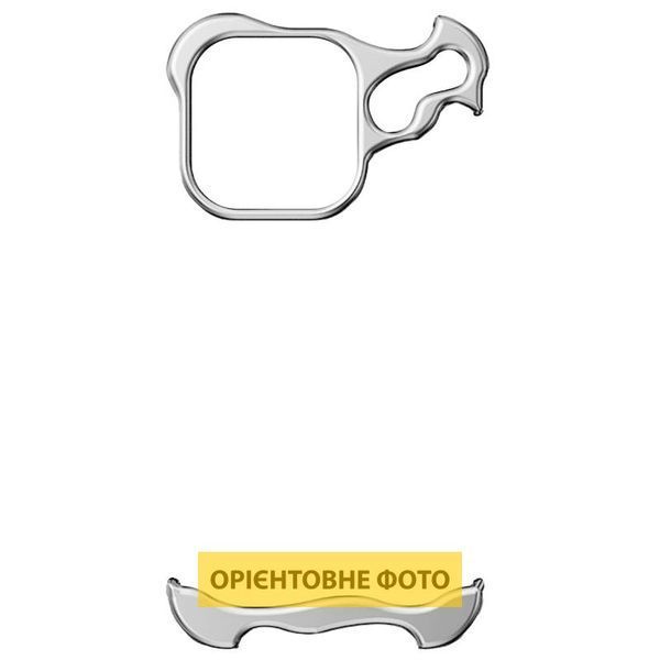 Чохол Minimalist Metal Bumper для Apple iPhone 17 Air (6.5") Silver 405431 фото