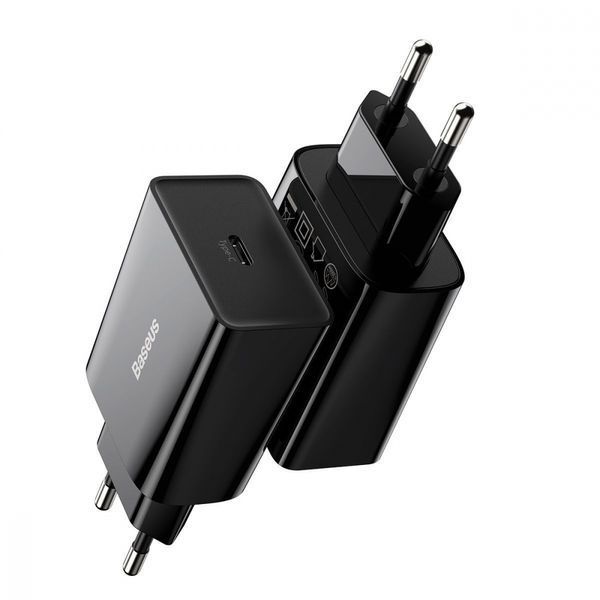 Зарядний Пристрій Baseus 20W QC 1С CCFS-SN01 Black 217010 фото