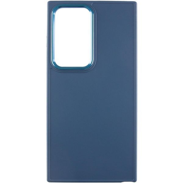 TPU чохол Bonbon Metal Style для Samsung Galaxy S23 Ultra Синій / Cosmos blue 267972 фото