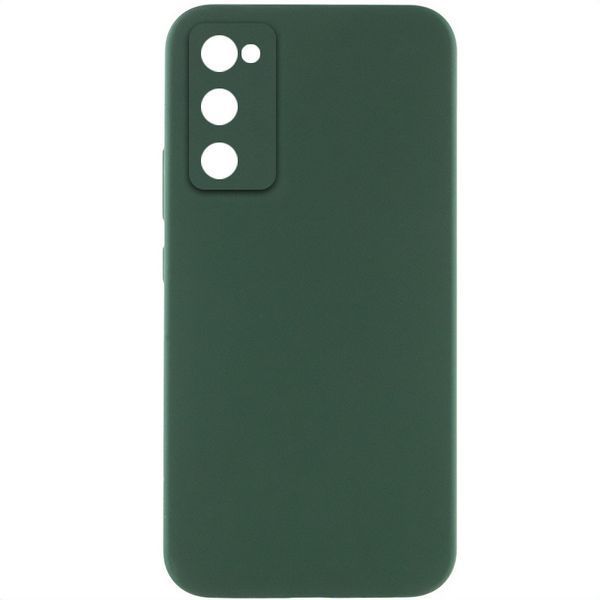 Чохол Silicone Cover Lakshmi Full Camera (AAA) для Samsung Galaxy S20 FE Зелений / Cyprus Green 282968 фото