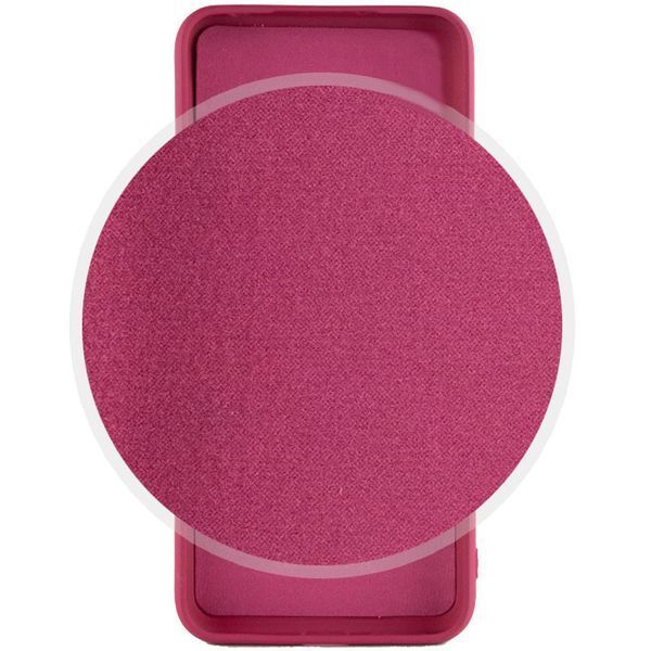 Чохол TPU GETMAN Liquid Silk Full Camera для Xiaomi Redmi A3 Бордовий / Marsala 354374 фото