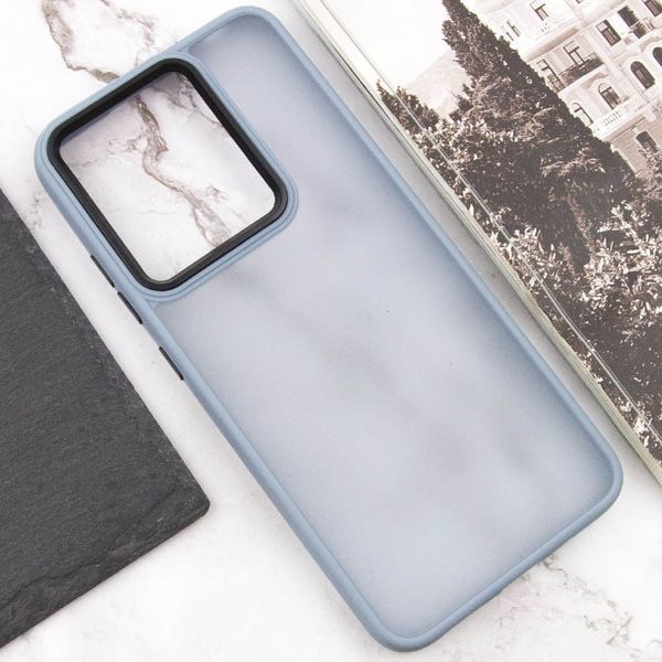 Чохол TPU+PC Lyon Frosted для TECNO Spark 8C Sierra Blue 273429 фото