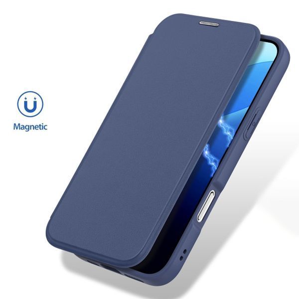 Чохол-книжка Dux Ducis Skin X Pro with MagSafe для Apple iPhone 16 Pro Max (6.9") Blue 322715 фото