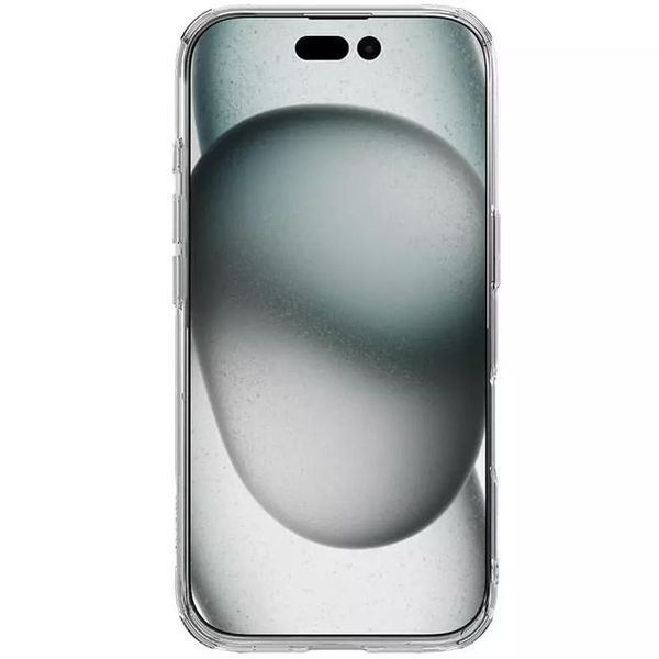 TPU чохол Nillkin Nature Pro Magnetic для Apple iPhone 17 (6.3") Чорний (прозорий) 414855 фото