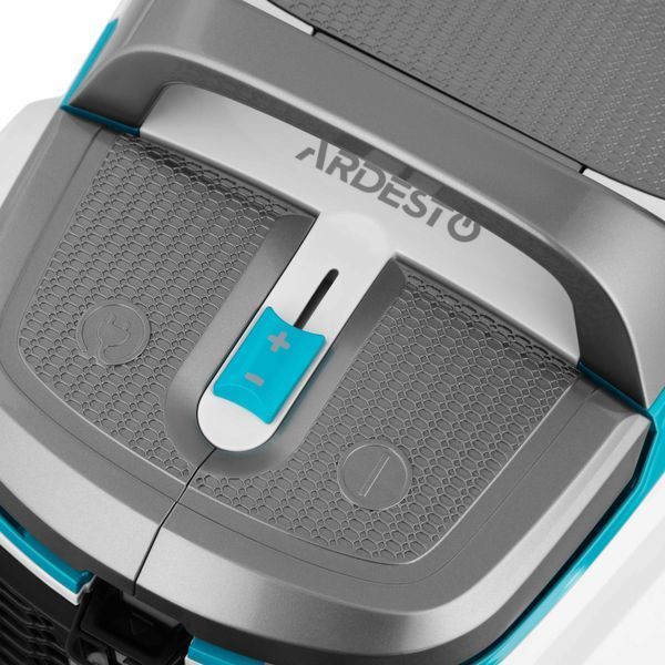 Пилосос Ardesto контейнерний, 700Вт, конт пил -2.5л, НЕРА, біло-сріблястий 392379 фото