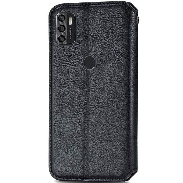 Шкіряний чохол книжка GETMAN Cubic (PU) для ZTE Blade A7s (2020) Чорний 206553 фото