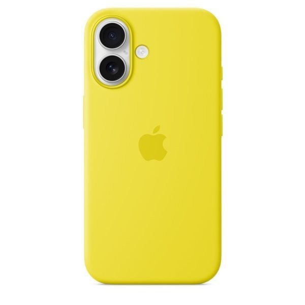 Чохол-накладка Apple iPhone 16 Plus Silicone Case with MagSafe - Star Fruit (MYYG3) 322322 фото