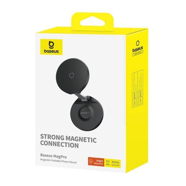 Автомобільний тримач Baseus MagPro Magnetic Foldable (B10564101121-00) Black 287007 фото