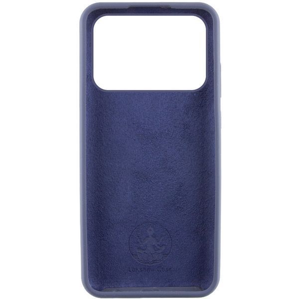 Чохол Silicone Cover Lakshmi (AAA) для Xiaomi Poco X6 Pro Темно-синій / Midnight blue 288963 фото