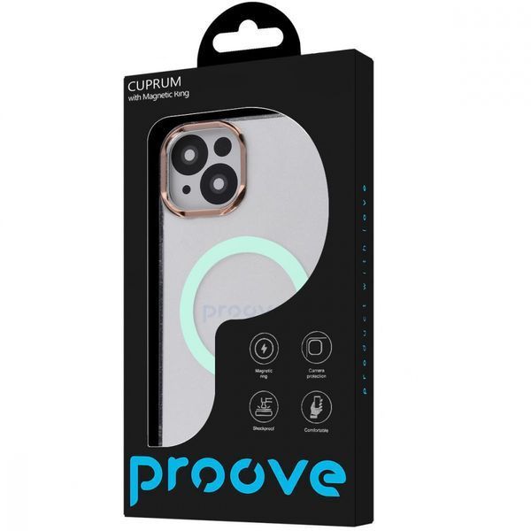 Чохол Proove Cuprum Case with Magnetic Ring iPhone 13 pink 342815 фото