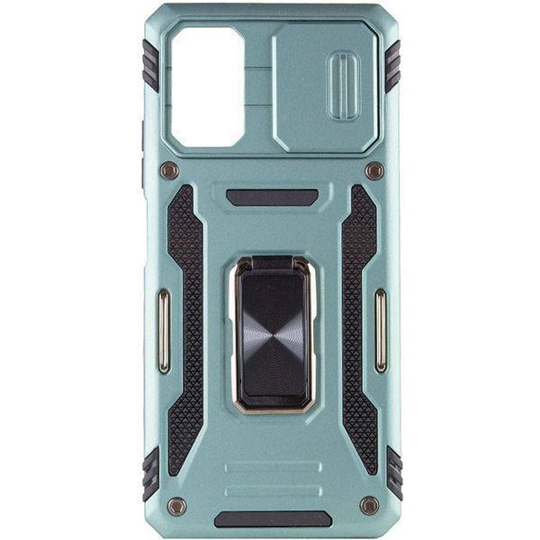 Ударостійкий чохол Camshield Army Ring для Xiaomi Poco X5 5G / Note 12 5G Зелений / Light Green 271461 фото