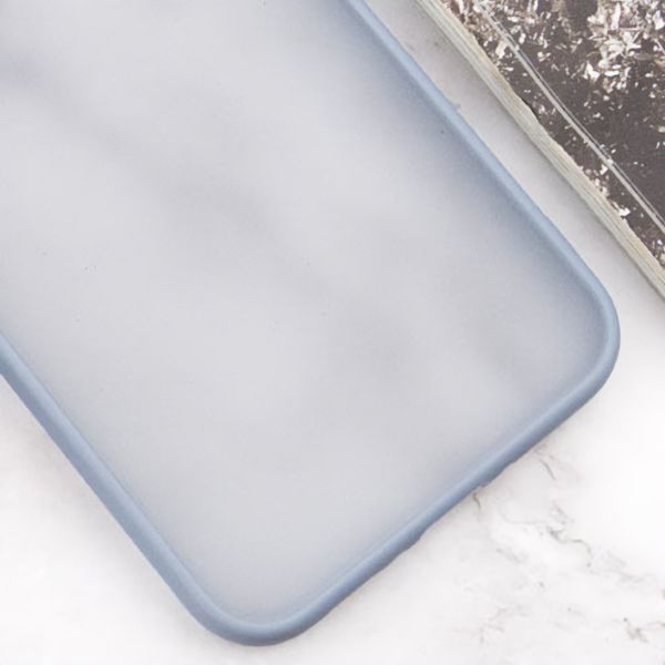 Чохол TPU+PC Lyon Frosted для Xiaomi Redmi Note 8 Pro Sierra Blue 273499 фото