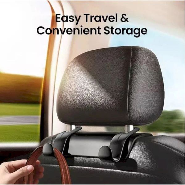 Автомобільний тримач UGREEN LP104 Car Seat Hanger, 2 шт (30337) Black 314485 фото