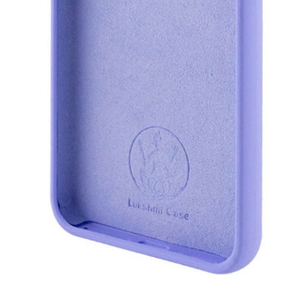 Чохол Silicone Cover Lakshmi Full Camera (AAA) для Xiaomi Redmi 12 Бузковий / Dasheen 277040 фото