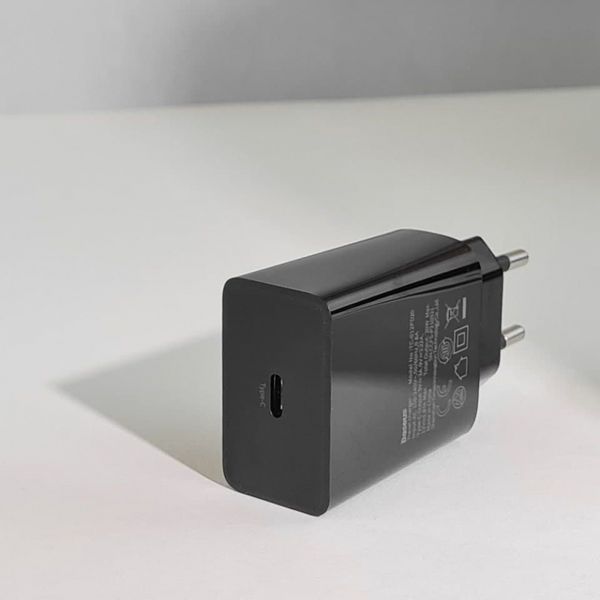 Зарядний Пристрій Baseus 20W QC 1С CCFS-SN01 Black 217010 фото