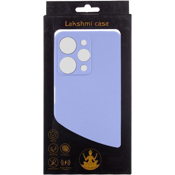 Чохол Silicone Cover Lakshmi Full Camera (AAA) для Xiaomi Redmi 12 Бузковий / Dasheen 277040 фото