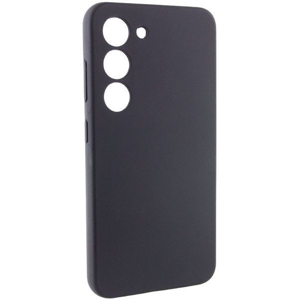 Чохол Silicone Cover Lakshmi Full Camera (AAA) для Samsung Galaxy S24 Чорний / Black 286897 фото