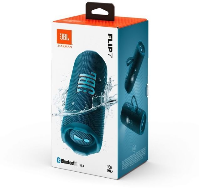 Портативна акустика JBL Flip 7 (JBLFLIP7BLU) Blue 354523 фото