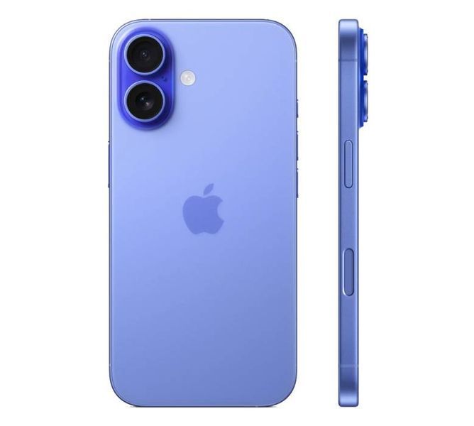 Смартфон Apple iPhone 16 Plus 128GB Ultramarine e-Sim 324146 фото