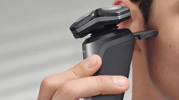 Бритва електр. Philips роторна Series 5000, 9Вт, бритв.головок-3, Li-Ion, сух.+волог., тример, сірий (S5887/10) 372555 фото