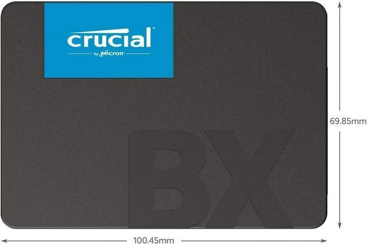 Накопичувач SSD Crucial 2.5" 500GB SATA BX500 (CT500BX500SSD1) 366659 фото