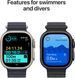Смарт-годинник Apple Watch Ultra 2 GPS + LTE 49mm Natural Titanium Case With Blue Trail Loop M/L MX4L3 323663 фото 5