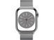 Смарт-годинник Apple Watch Series 8 GPS + LTE 41mm Silver Steel Case Milanese Loop Silver MNJ73/MNJ83 265331 фото 2