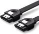 Кабель UGREEN US217 SATA 3 Data Cable 0.5m Black (30796) 278798 фото 1