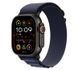 Смарт-годинник Apple Watch Ultra 2 GPS + LTE 49mm Black Titanium Case With Navy Alpine Loop S MYTF3 320081 фото 1
