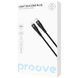 Кабель Proove Light Silicone Plus Type-C to Lightning 27W (1m) (CCLS27002101) black 395054 фото 2