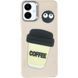 Чохол TPU Leather Toys для Samsung Galaxy A06 Coffee / Sand 360639 фото 1
